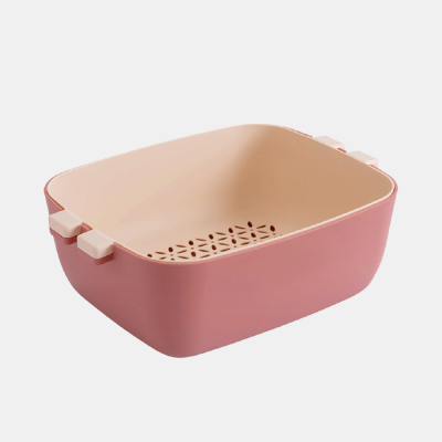 Drain basket, wash vegetable basket