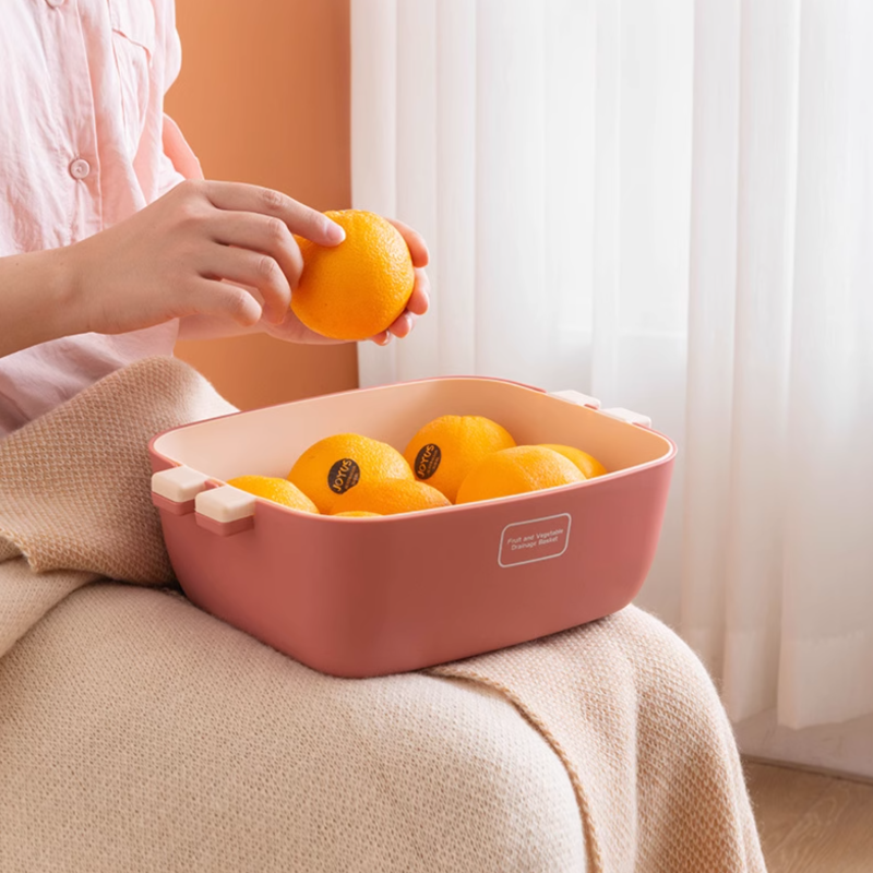 Drain basket, wash vegetable basket - Image 5