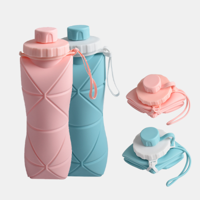 silicone folding water bottle
