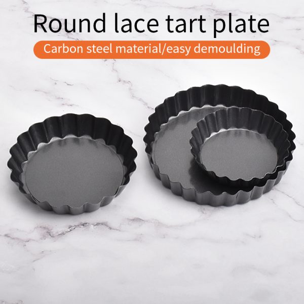 Round lace tart plate - Image 3