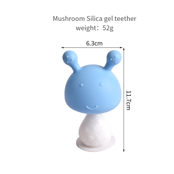 Mushroom Silica gel teether - Image 3