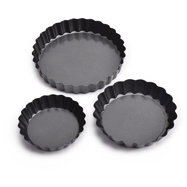 Round lace tart plate