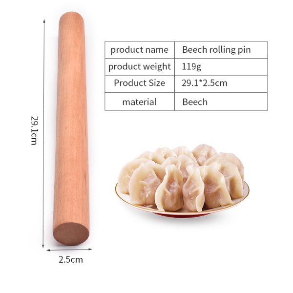 Beech rolling pin - Image 6