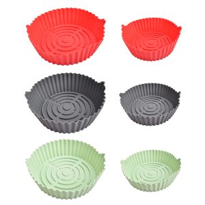 Air fryer silica gel baking tray