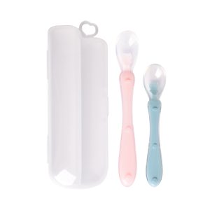 Baby silicone soft spoon