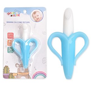 Banana silicone teether