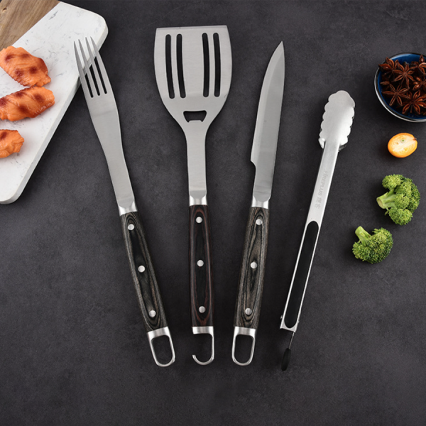 BBQ tool set 4pcs - Image 4