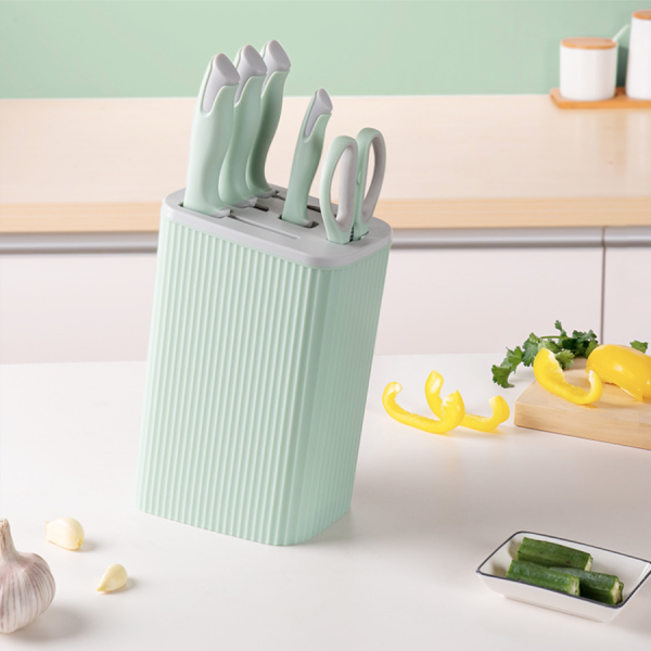 macaron green  knife set - Image 4