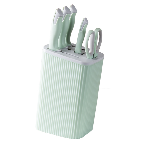 macaron green  knife set