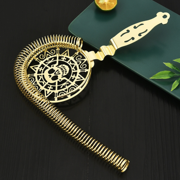 stainless steel cocktail strainer - Image 4