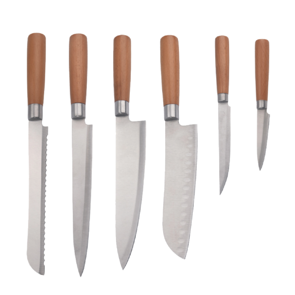 6piece kitchen knife set