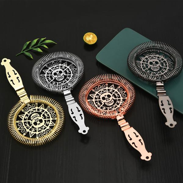 stainless steel cocktail strainer - Image 5
