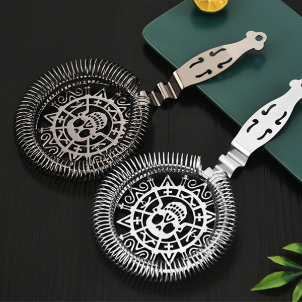 stainless steel cocktail strainer - Image 2