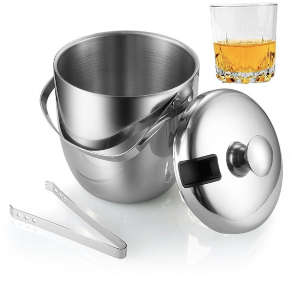 stainless steel ice bucket - Image 4