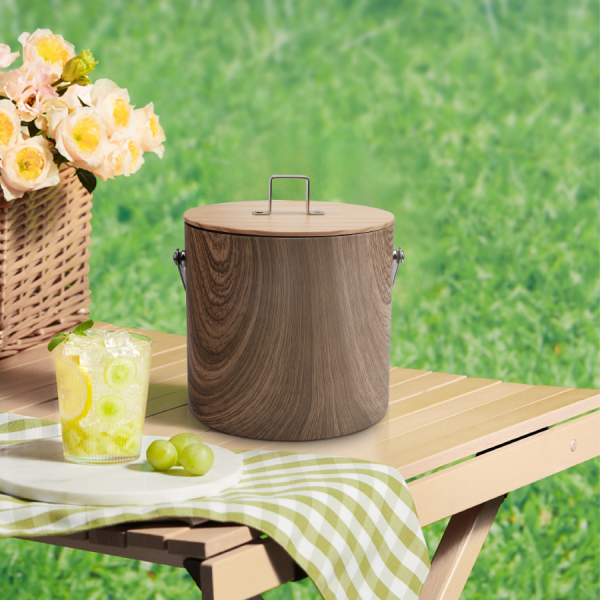 wooden ice bucket - Image 2
