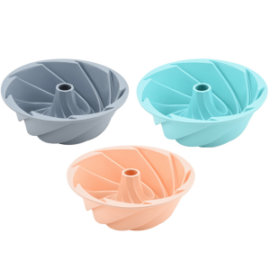 silicone Bundt cake molds